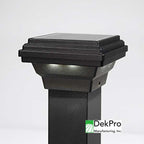 DekPro Effex Solar Post Cap Light