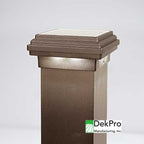 DekPro Effex Solar Post Cap Light