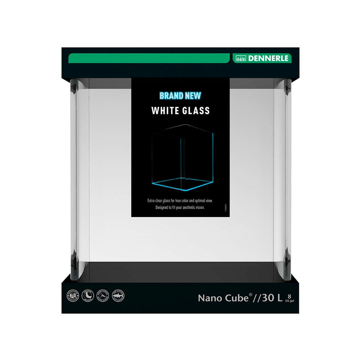 Dennerle Nano Cube White Glass 30L