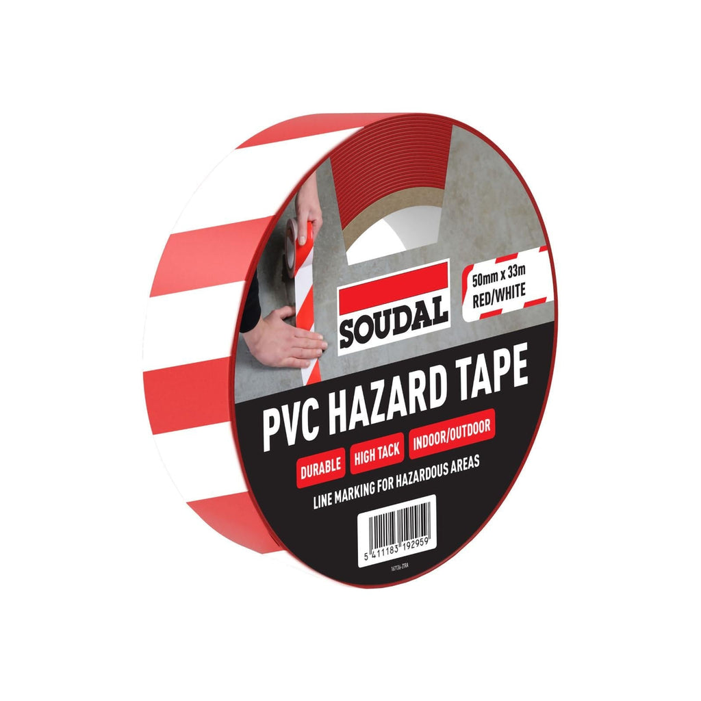 Example of Soudal PVC Self-Adhesive Hazard Tape