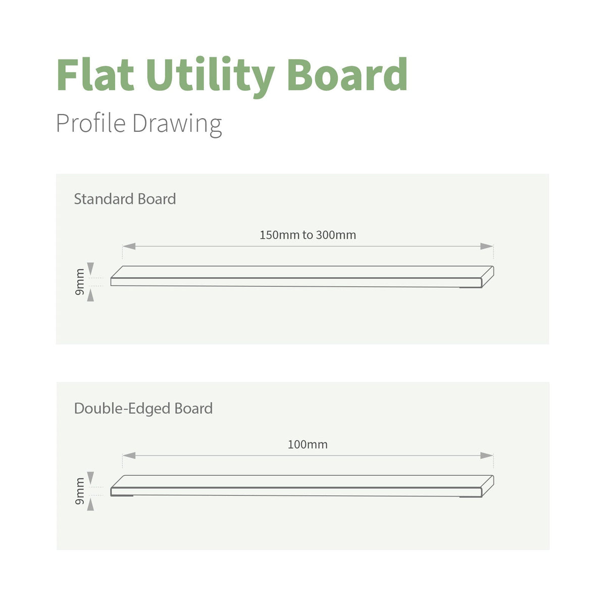 Flat Utility Board (1.25m)