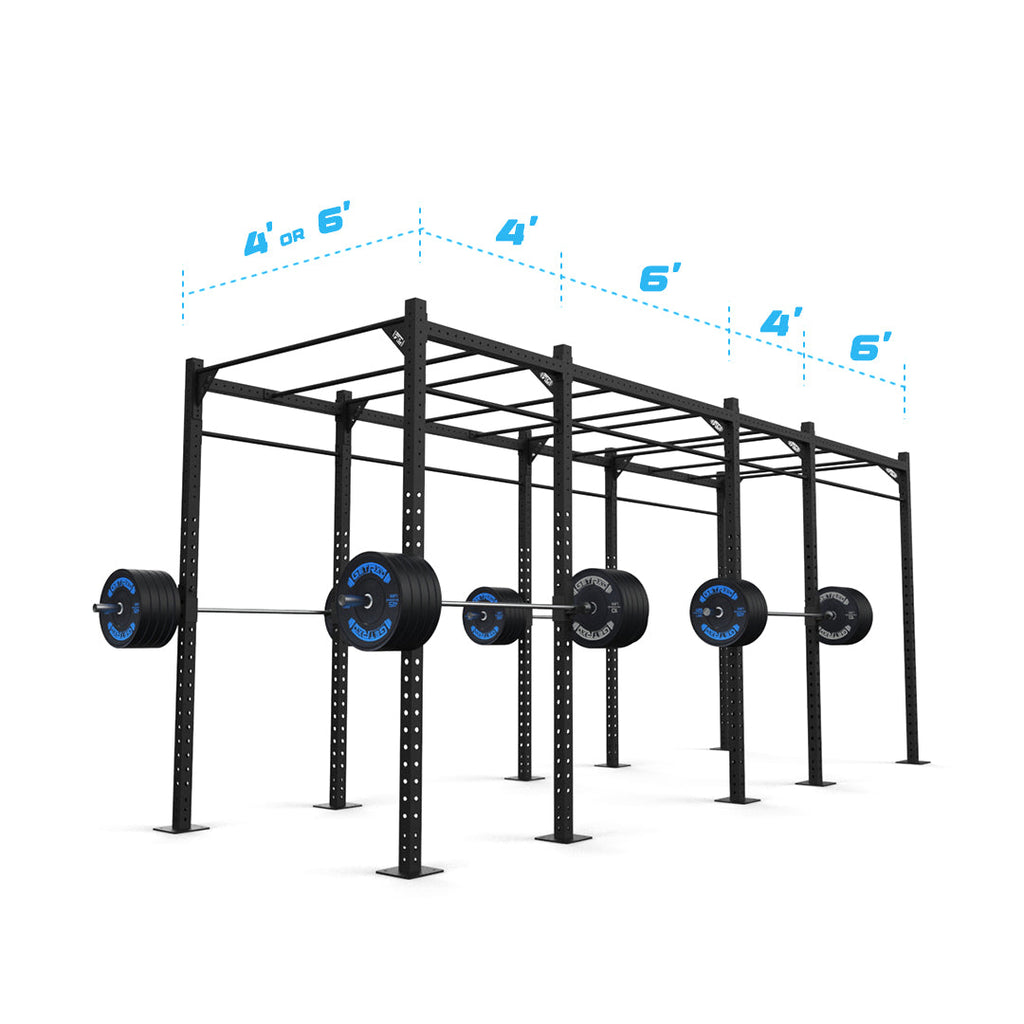 20' Freestanding Builder® Rig: Intermediate 1 w/ 2' Monkey Bar Spacing