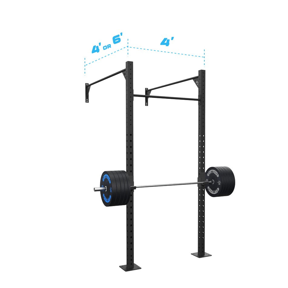 4' Wall-Mount Builder® Rig: Single Bars
