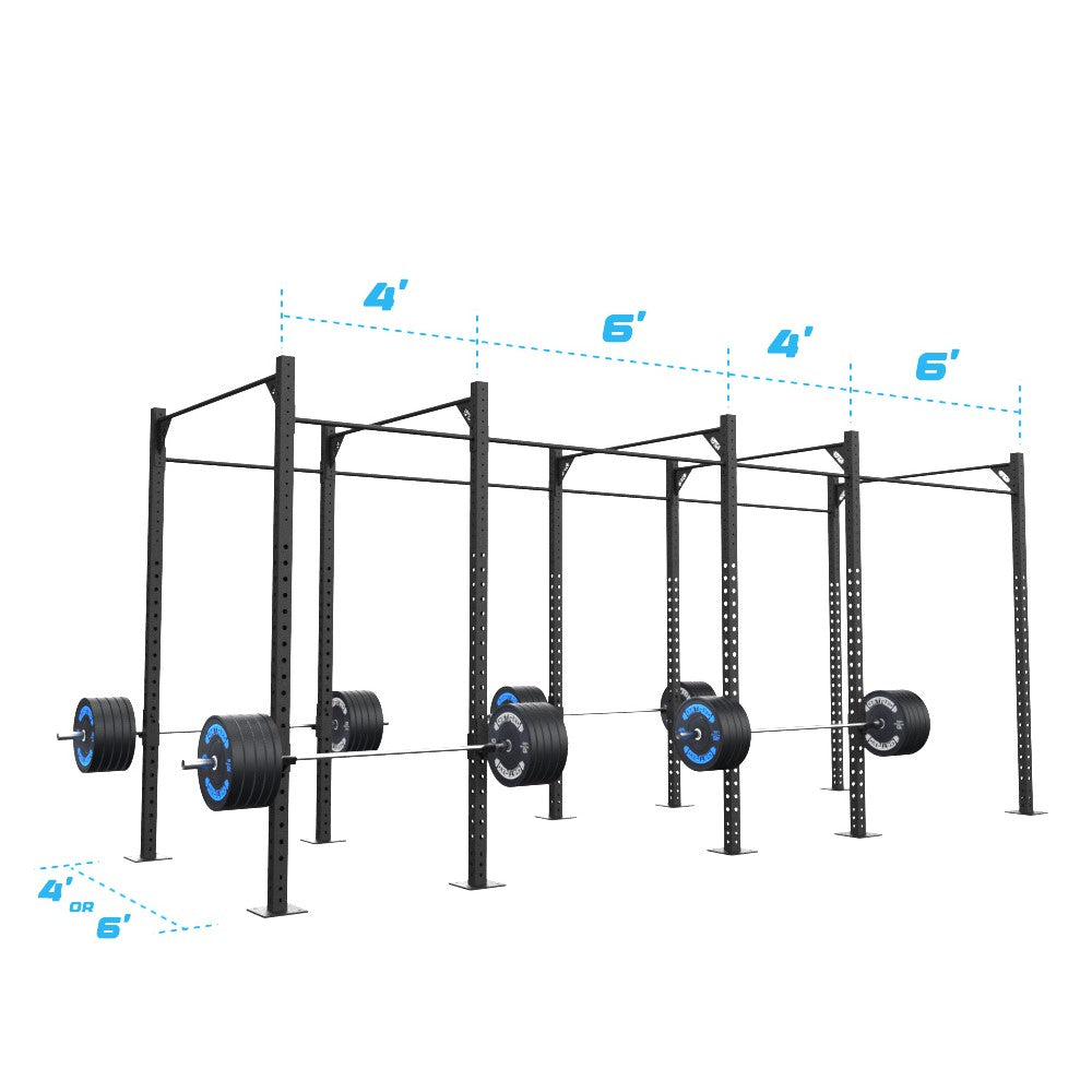 20' Freestanding Builder® Rig: Single Bars