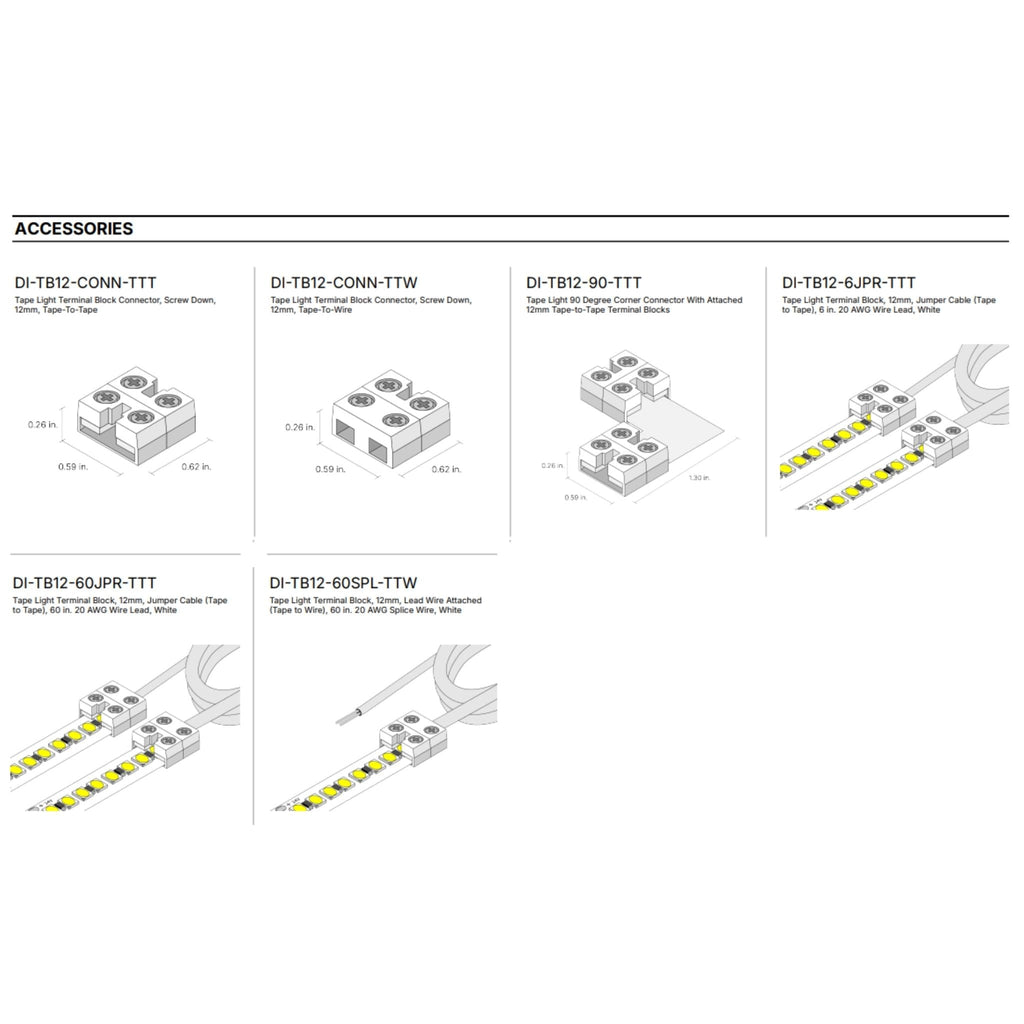 VALENT MINI, 100ft LED Tape Light, 3000K, 438 Lumens/ft, 24V