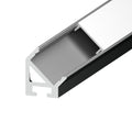 Diode LED 45° Channel Bundle, 96 in. White with Architectural Clear Lens — Pack of 10