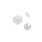 Diode LED DI-LIN-3D-DEC End Cap LINAIRE Flex 3D Bend