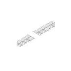 Diode LED DI-LIN-3D-SPINE-39 Mounting Spine Channel 39 in. White