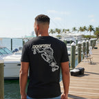 Dogfish Short Sleeve T-Shirt Florida Unchained Logo
