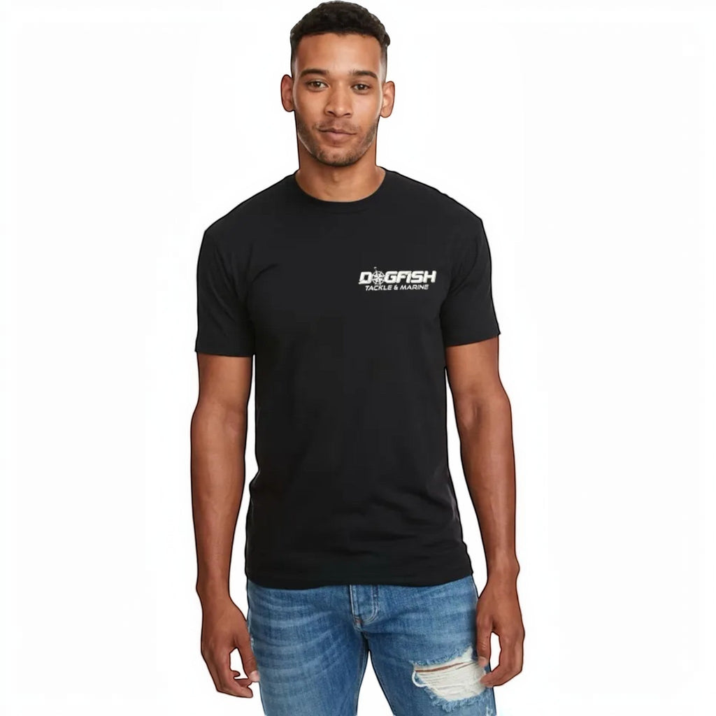 Dogfish Short Sleeve T-Shirt Florida Unchained Logo