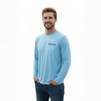 Dogfish Long Sleeve Microfiber Sport Fish Logo
