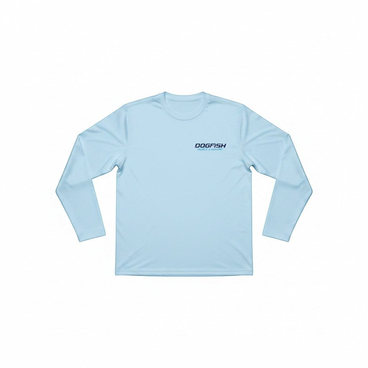 Dogfish Long Sleeve Microfiber Sport Fish Logo