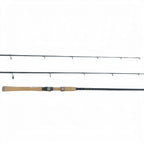 Dogfish Stik Signature Series graphite spinning fishing rod with cork handle and Fuji alconite guides.