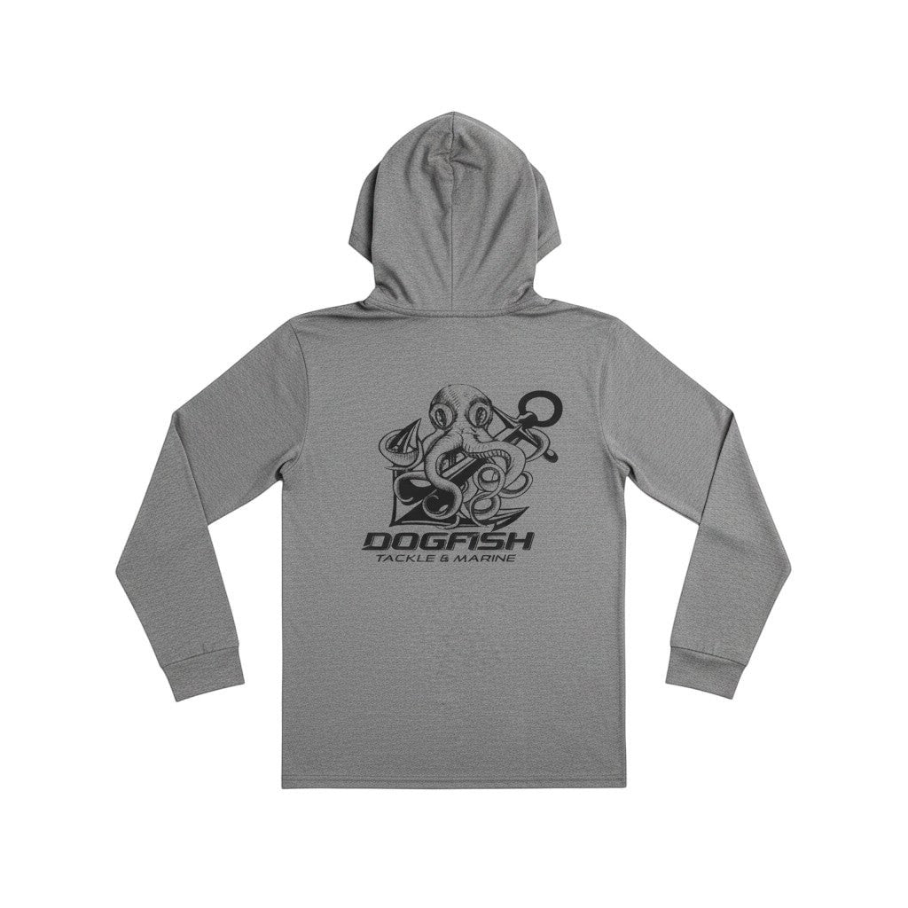 Dogfish Long Sleeve Hooded Micro Octopus Logo