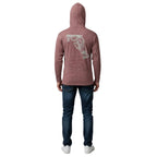 Dogfish Long Sleeve Hooded Micro Florida Unchained Logo