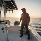 Dogfish Long Sleeve Hooded Micro Florida Unchained Logo