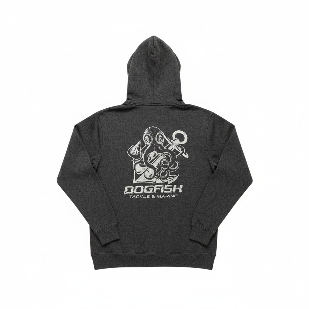 Dogfish Midweight Hoodie Octopus Logo