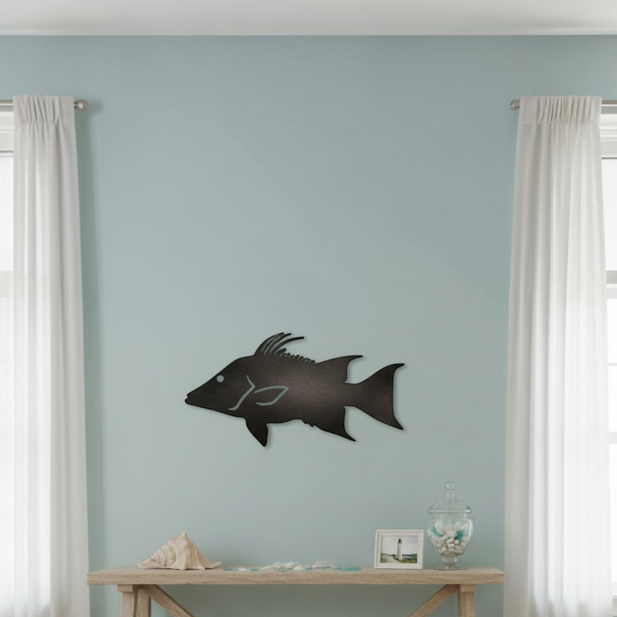 Dogfish Starboard Fish Decor