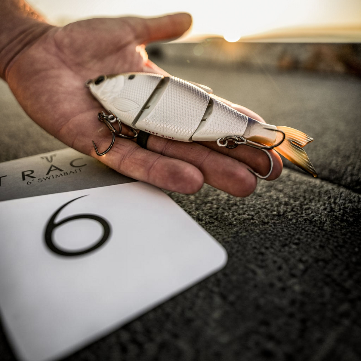 6th Sense Trace 5in Multi Jointed Swimbait