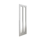 Dominica White Primed Glazed Internal Door - All Sizes