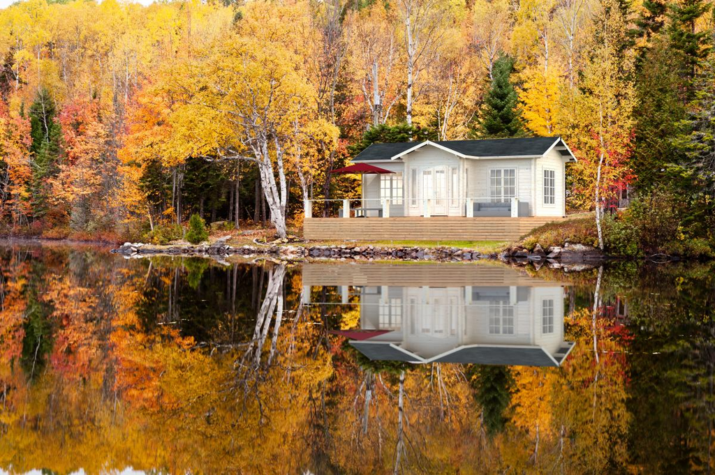 Palmako | Anna L (26'11" x 17'1" | 287.4 sq.ft. | 2.8") Spacious Three Room Timber Garden House