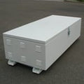 Aluminum Chest Style Battery Box Enclosure for 8 x L16 or S530 Batteries 1 x 8