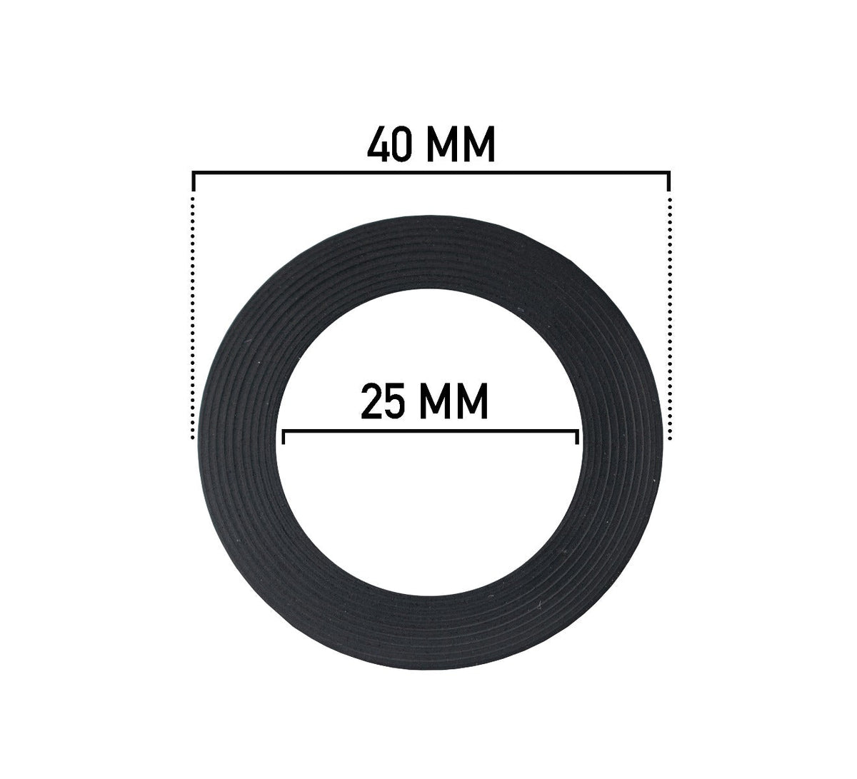 3/4" BSPF Back Nut With Washer