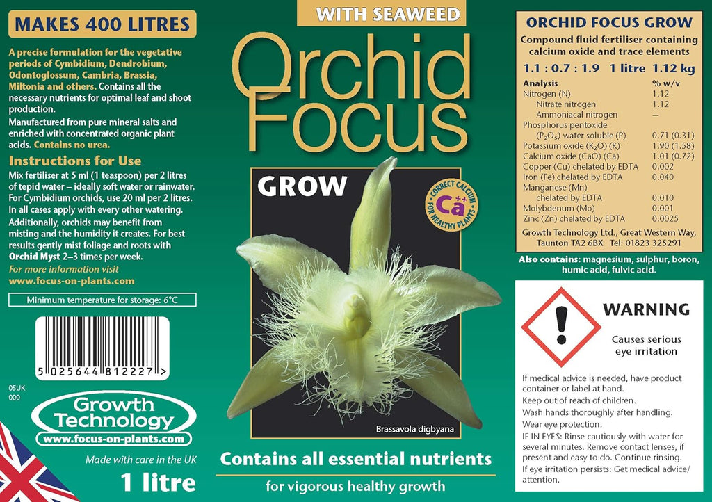 Growth Technology Orchid Focus Grow