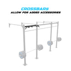 14' Wall-Mount Builder® Rig: Dual-Independent Bars