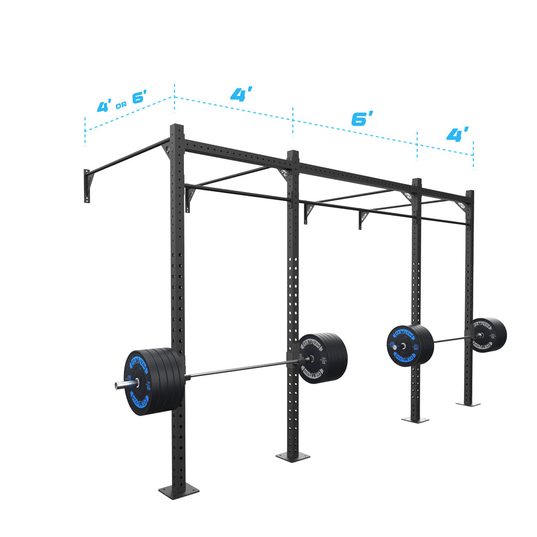 14' Wall-Mount Builder® Rig: Dual-Independent Bars