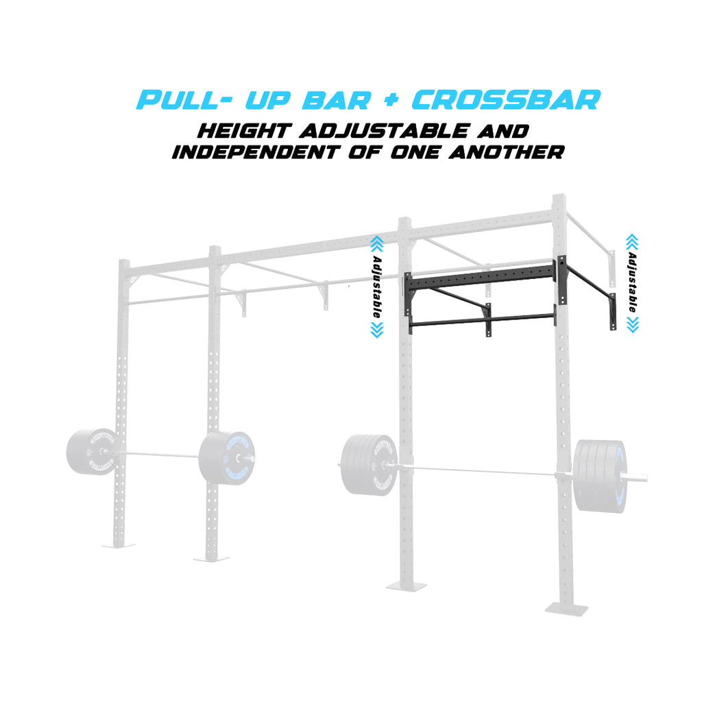 14' Wall-Mount Builder® Rig: Dual-Independent Bars