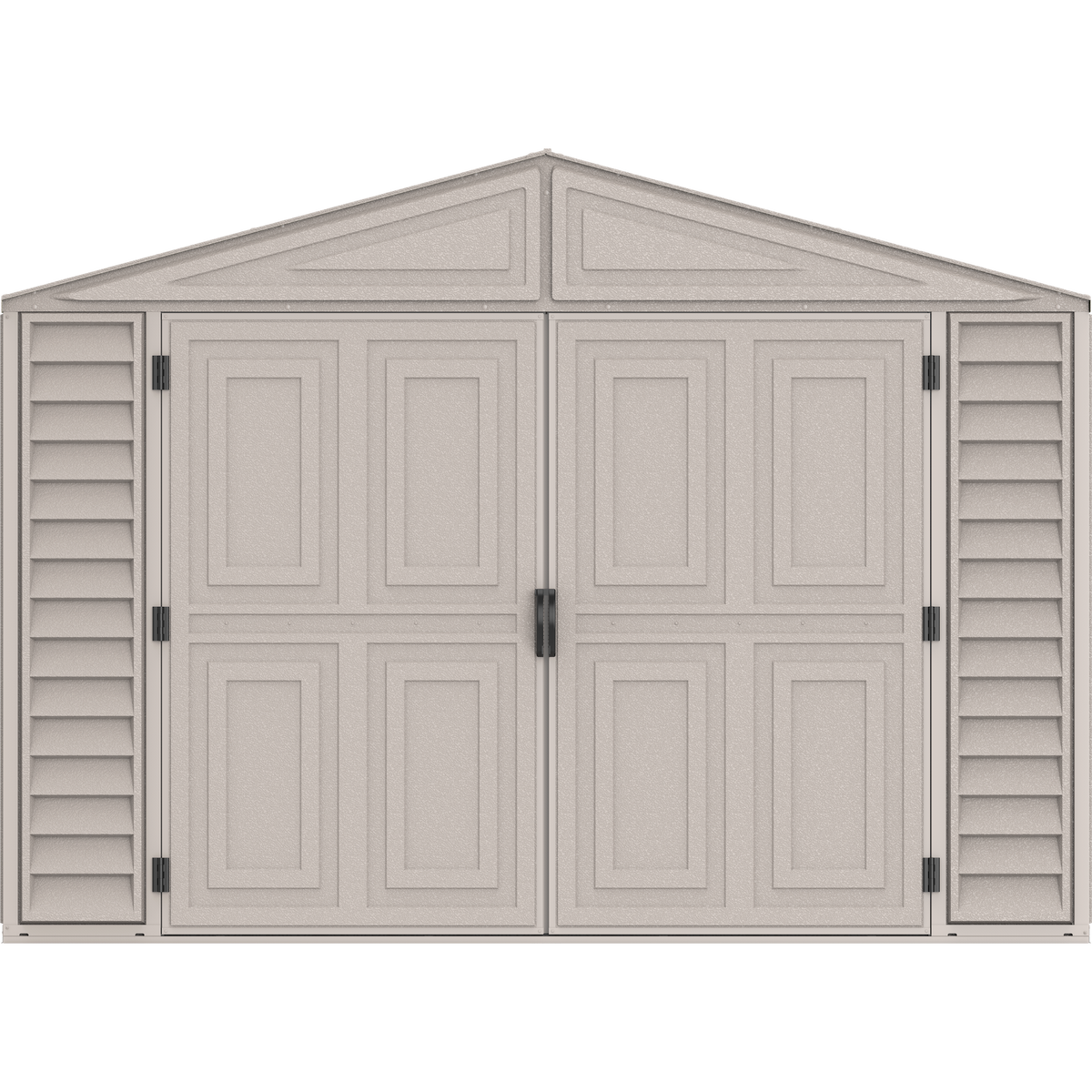 Duramax 10.5ft x 15.5ft Vinyl Garage with Foundation Kit and Windows 15026
