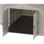 Duramax 10.5ft x 15.5ft Vinyl Garage with Foundation Kit and Windows 15026
