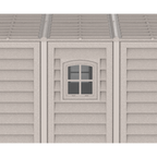 Duramax 10.5ft x 15.5ft Vinyl Garage with Foundation Kit and Windows 15026