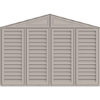 Duramax 10.5ft x 15.5ft Vinyl Garage with Foundation Kit and Windows 15026