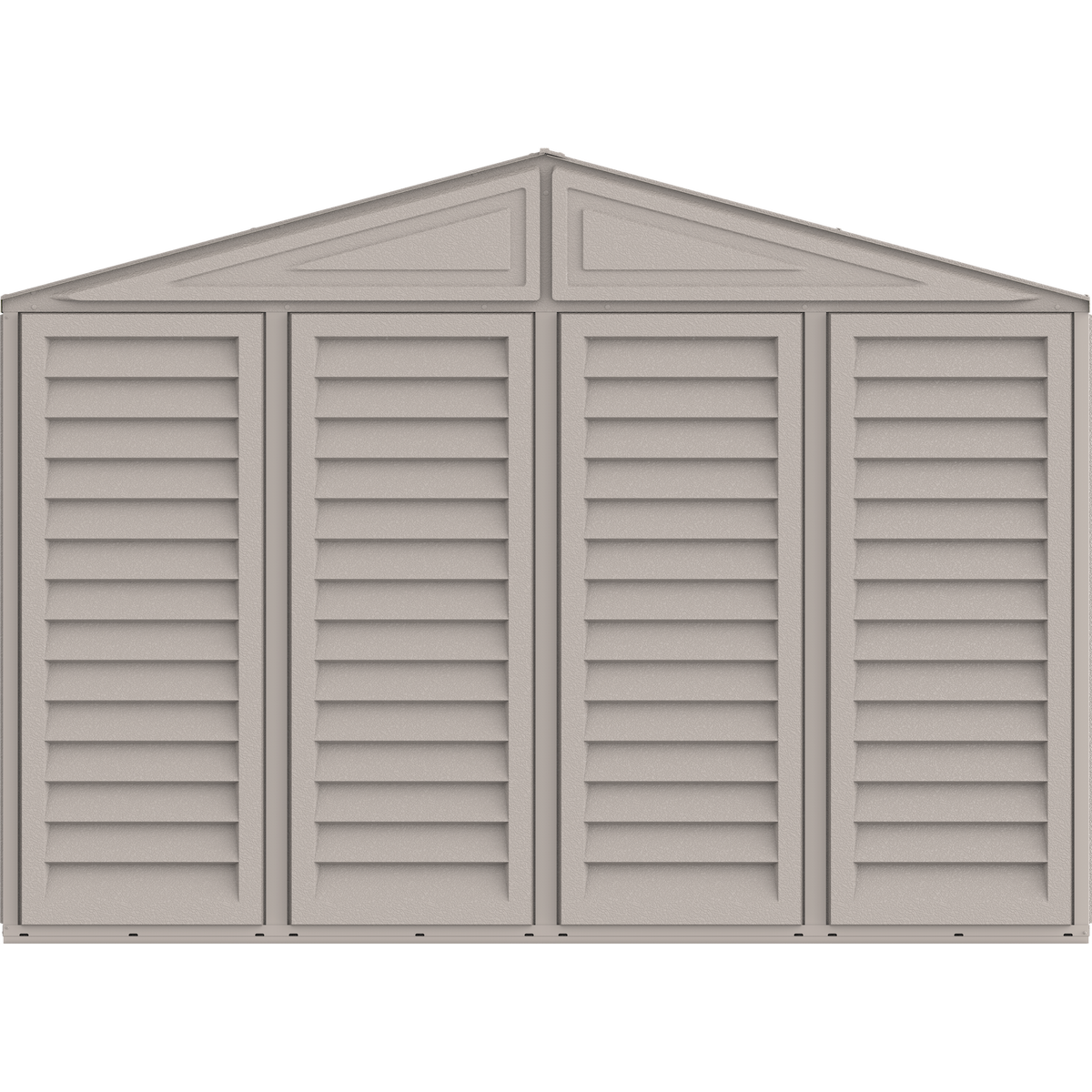 Duramax 10.5ft x 15.5ft Vinyl Garage with Foundation Kit and Windows 15026