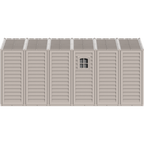 Duramax 10.5ft x 15.5ft Vinyl Garage with Foundation Kit and Windows 15026