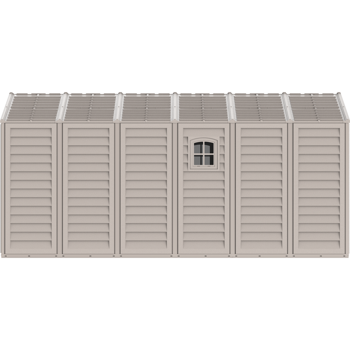 Duramax 10.5ft x 15.5ft Vinyl Garage with Foundation Kit and Windows 15026