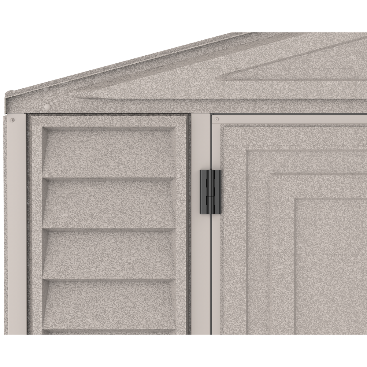 DuraMax 10.5ft x 23ft Vinyl Garage with Foundation Kit and windows 15326