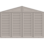 DuraMax 10.5ft x 23ft Vinyl Garage with Foundation Kit and windows 15326