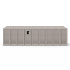DuraMax 10.5ft x 23ft Vinyl Garage with Foundation Kit and windows 15326