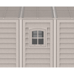 DuraMax 10.5ft x 28ft Vinyl Garage with Foundation Kit and window 15526