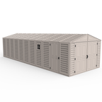 DuraMax 10.5ft x 28ft Vinyl Garage with Foundation Kit and window 15526