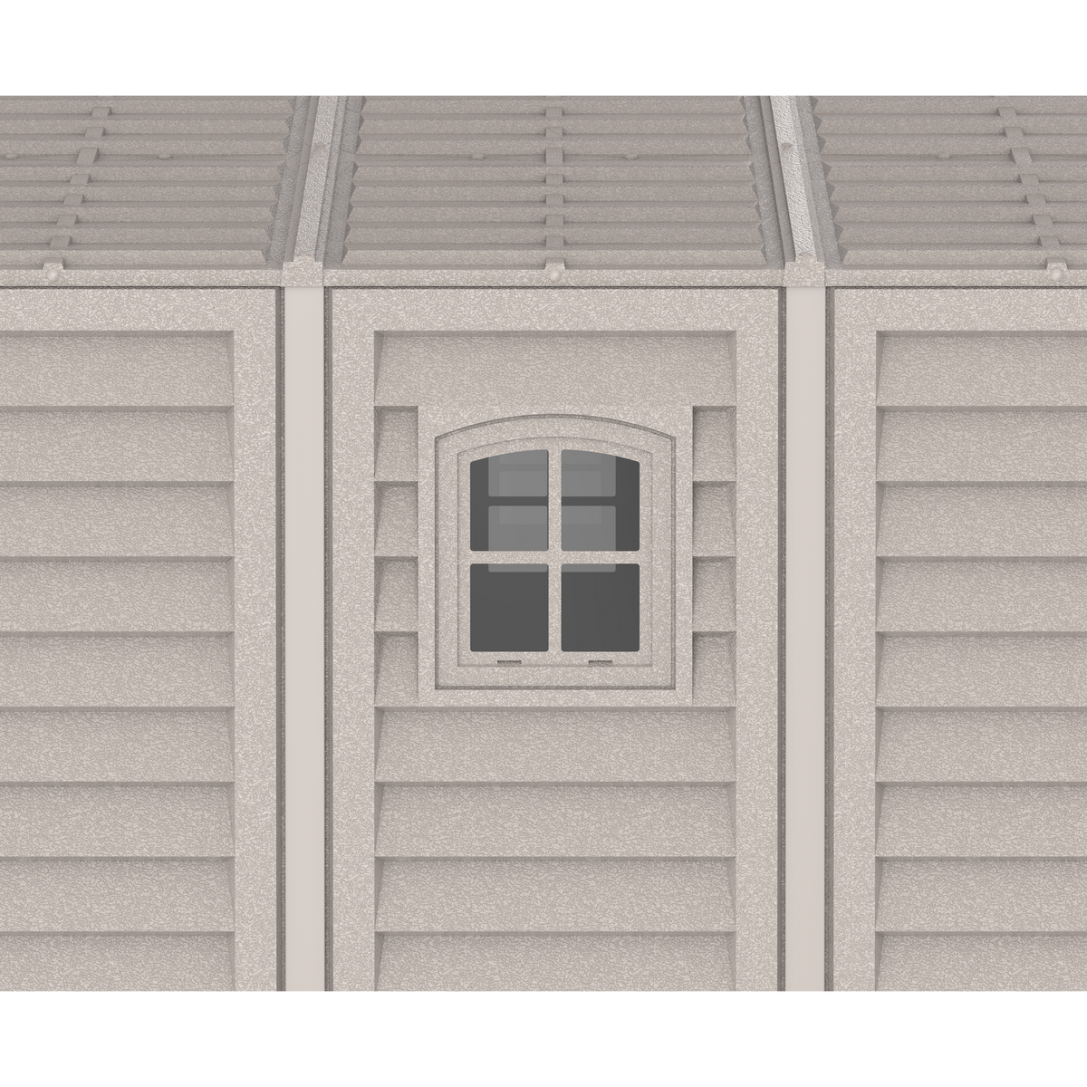 DuraMax 10.5ft x 30.5ft Vinyl Garage with Foundation Kit and Windows 15626