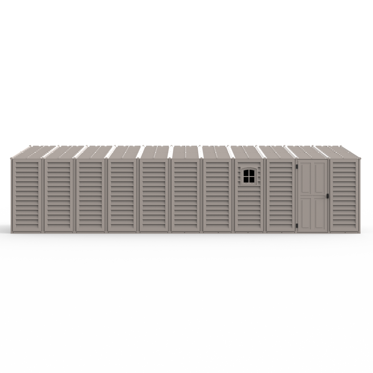 DuraMax 10.5ft x 30.5ft Vinyl Garage with Foundation Kit and Windows 15626