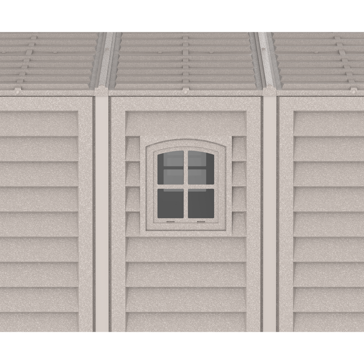 DuraMax 10.5ft x 30.5ft Vinyl Garage with Foundation Kit and Windows 15626