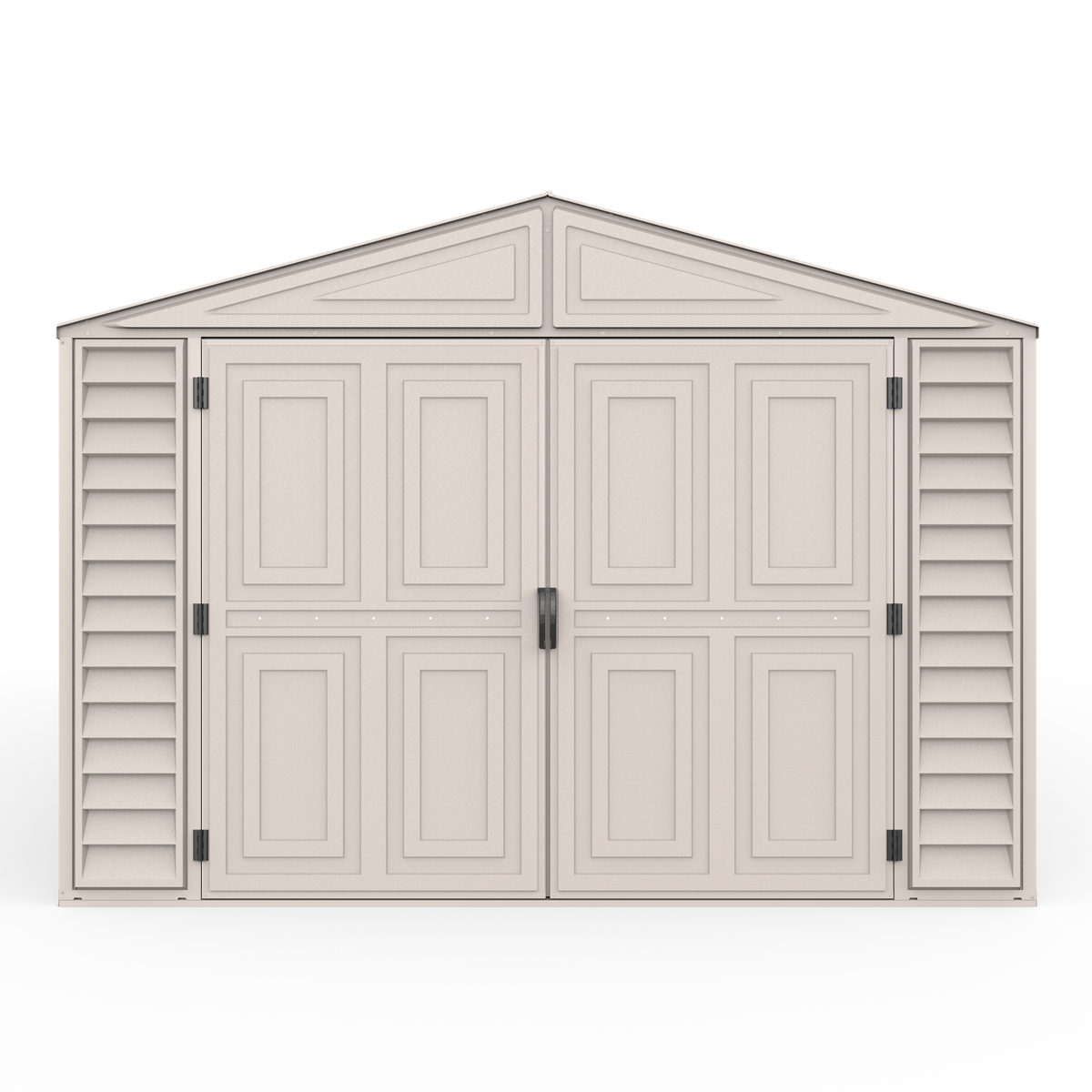 DuraMax 10.5ft x 30.5ft Vinyl Garage with Foundation Kit and Windows 15626