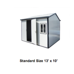 Gable Top Insulated Building 16 ft. W x 10 ft. D 30952