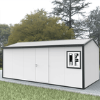 Gable Top Insulated Building 19 ft. W x 10 ft. D 30962