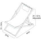 Newport Lounger (2 Colors)